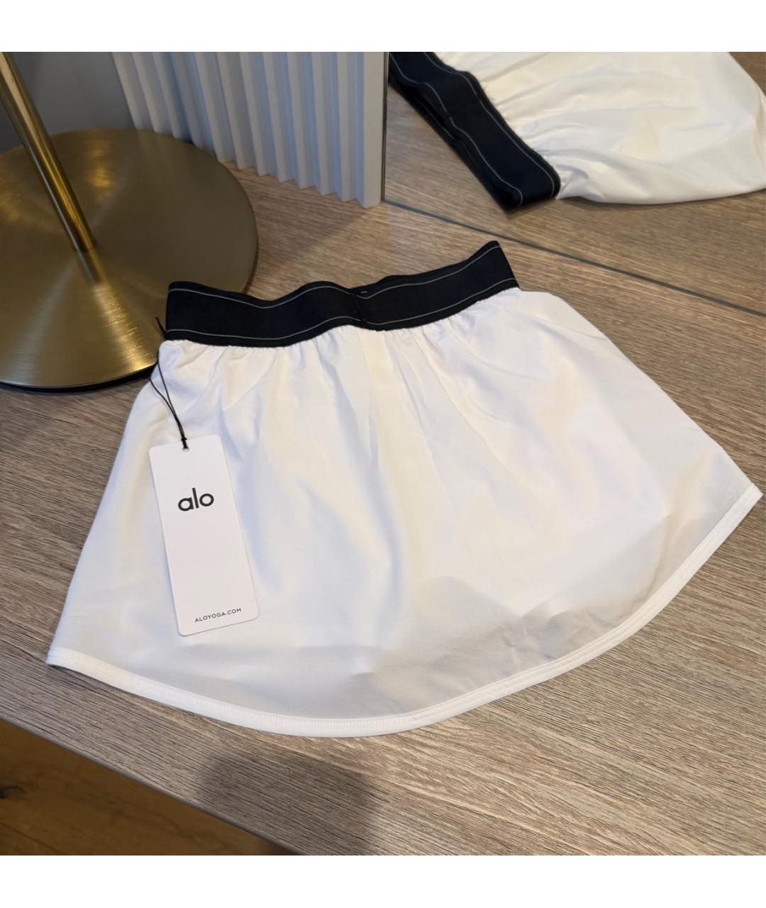 ALO YOGA Белые спортивные брюки и шорты, фото 4