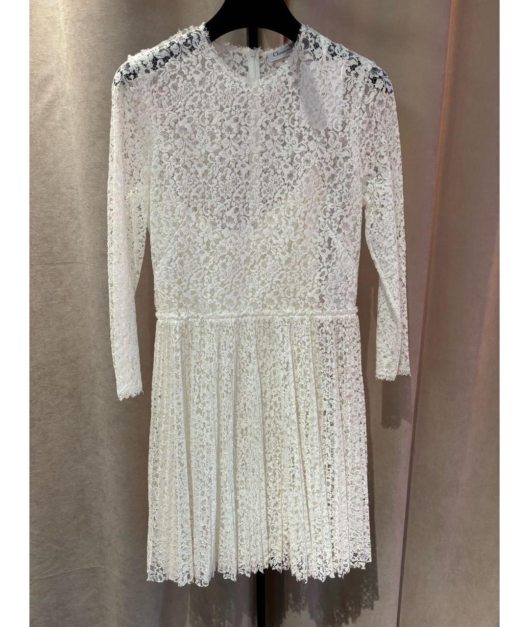 CHRISTIAN DIOR Белое вечернее платье, фото 9