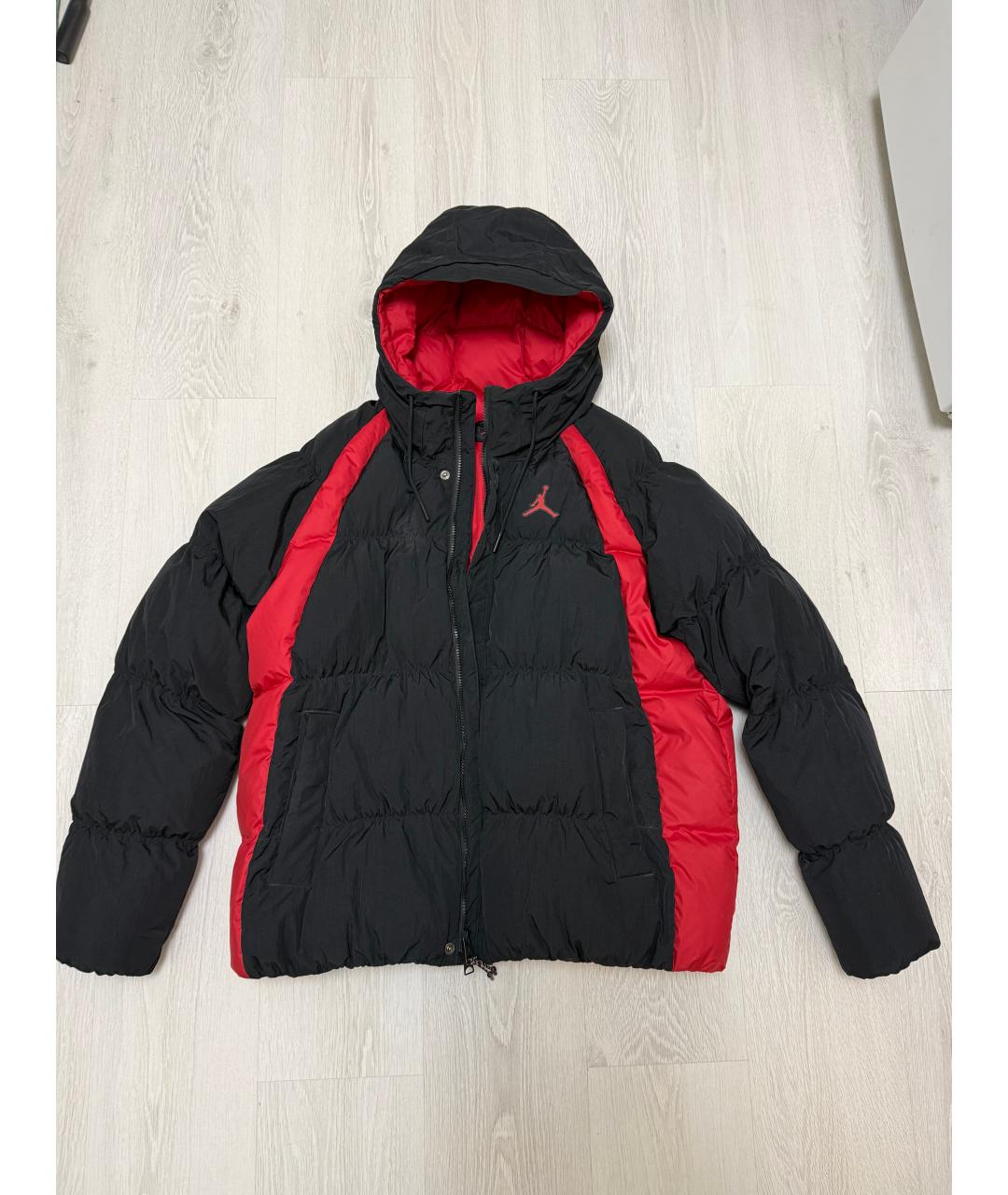 JORDAN Черный пуховик, фото 5