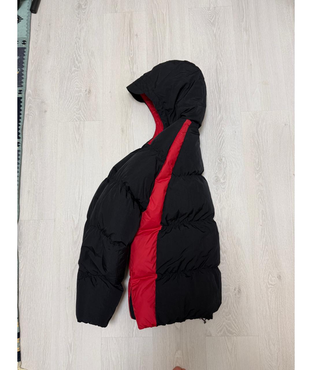 JORDAN Черный пуховик, фото 2