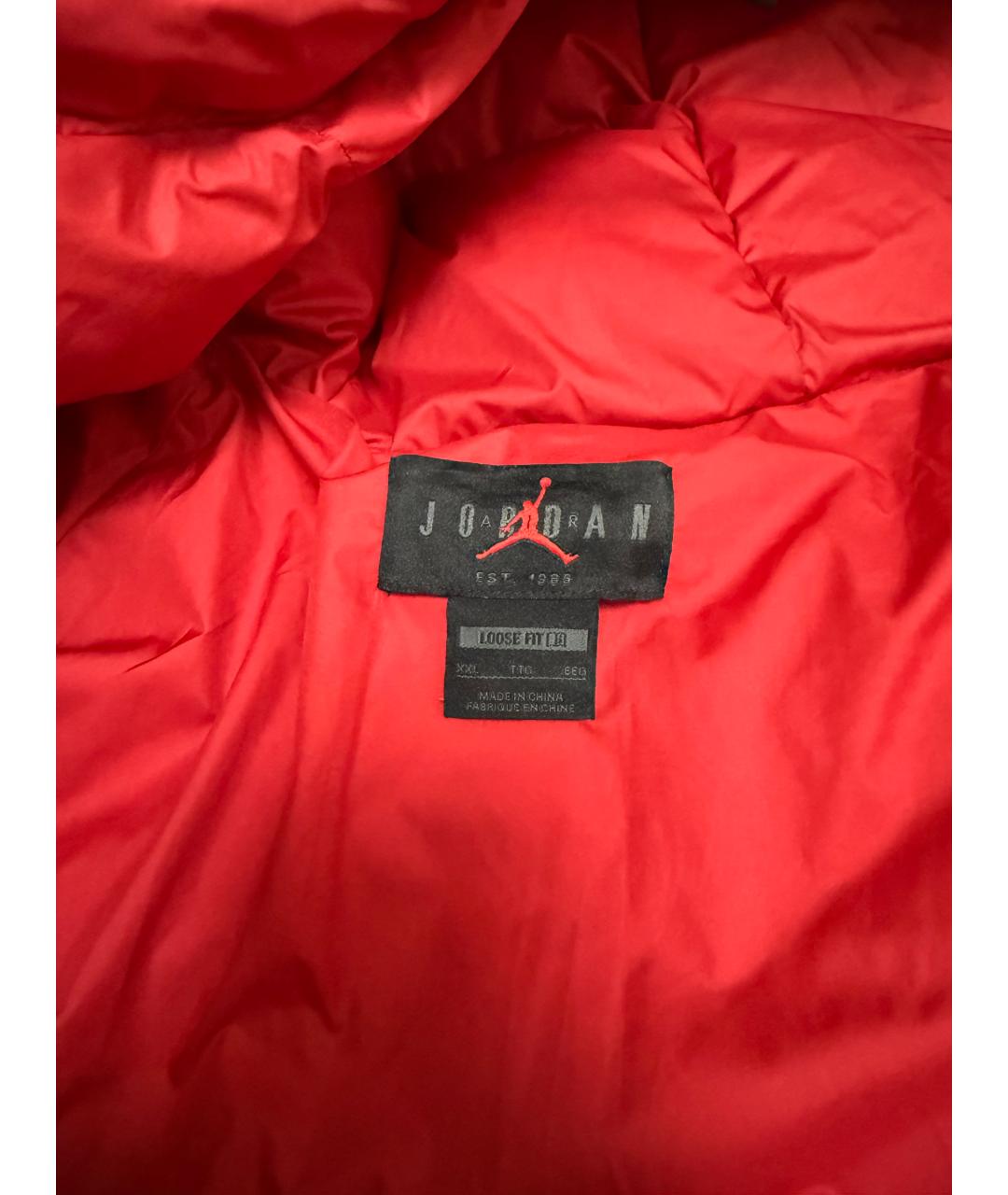 JORDAN Черный пуховик, фото 4