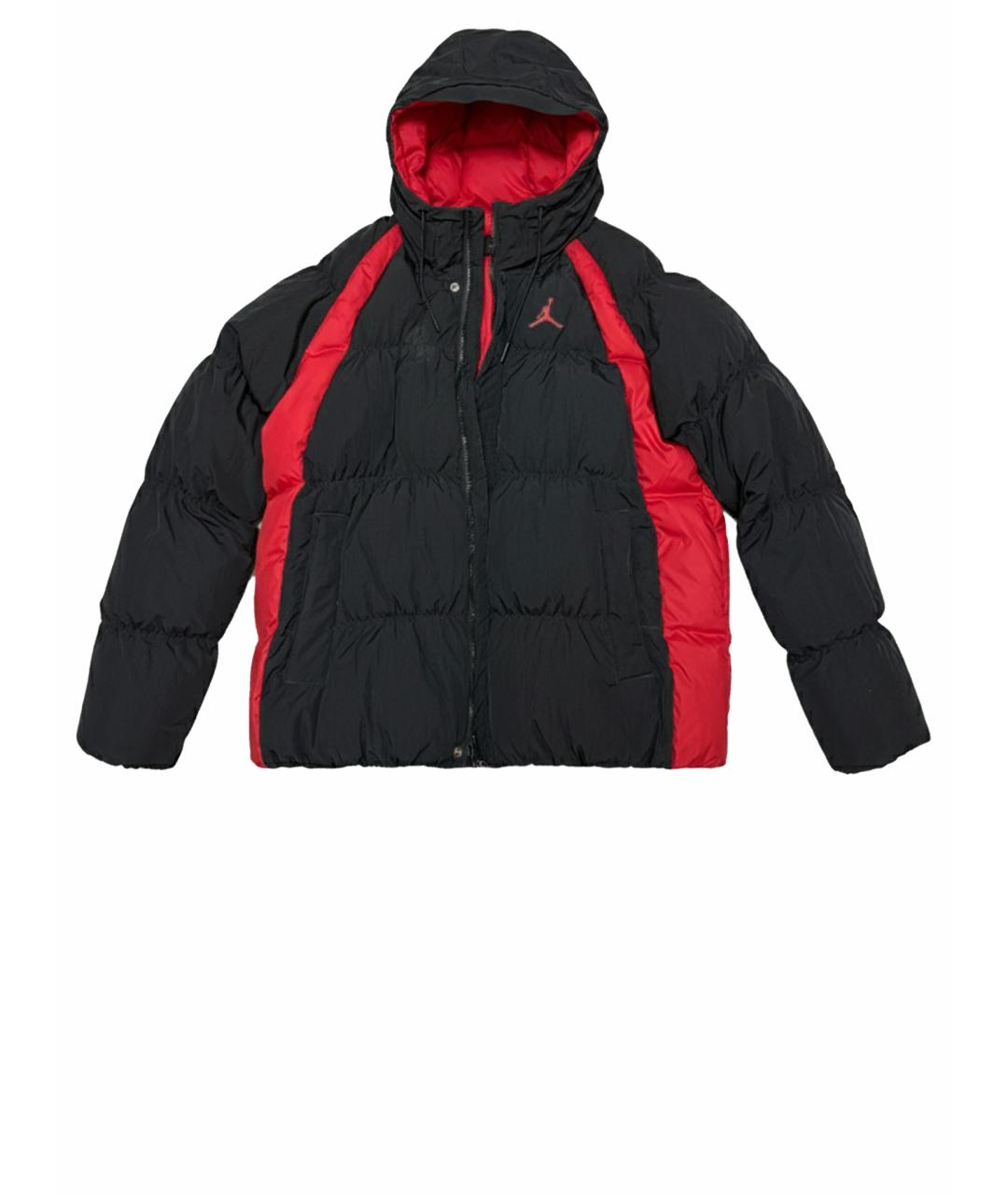 JORDAN Черный пуховик, фото 1