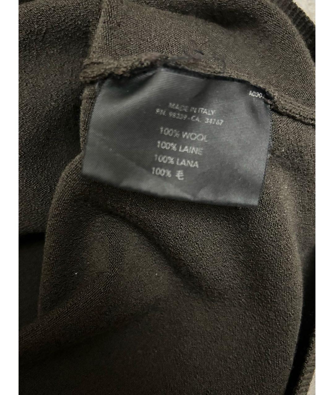 PRADA Коричневая шерстяная водолазка, фото 4