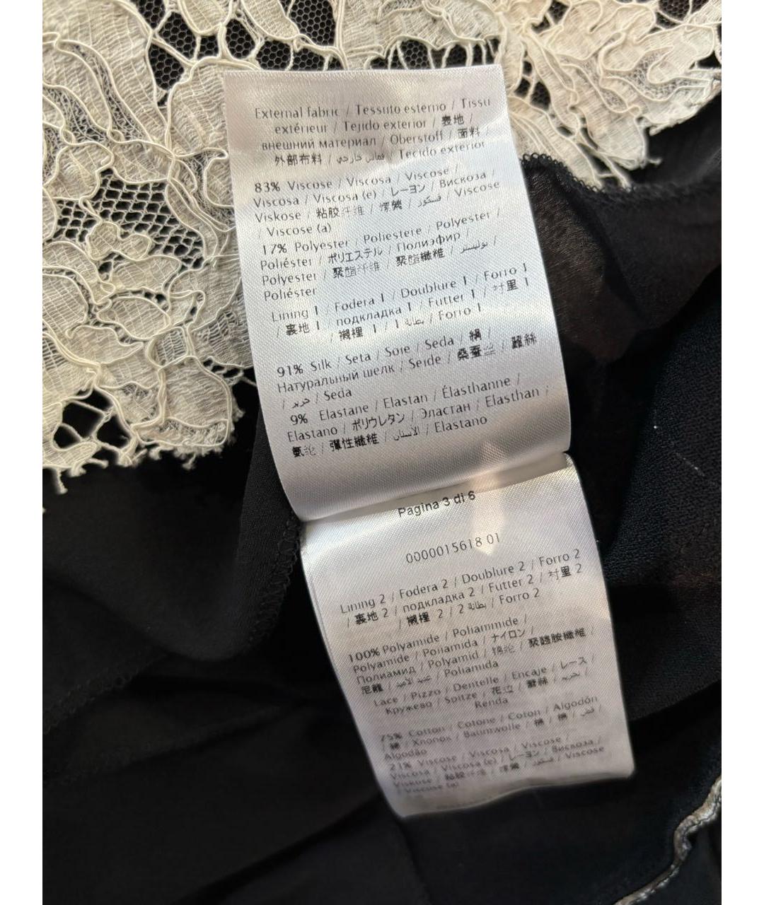 VALENTINO Черное вечернее платье, фото 6