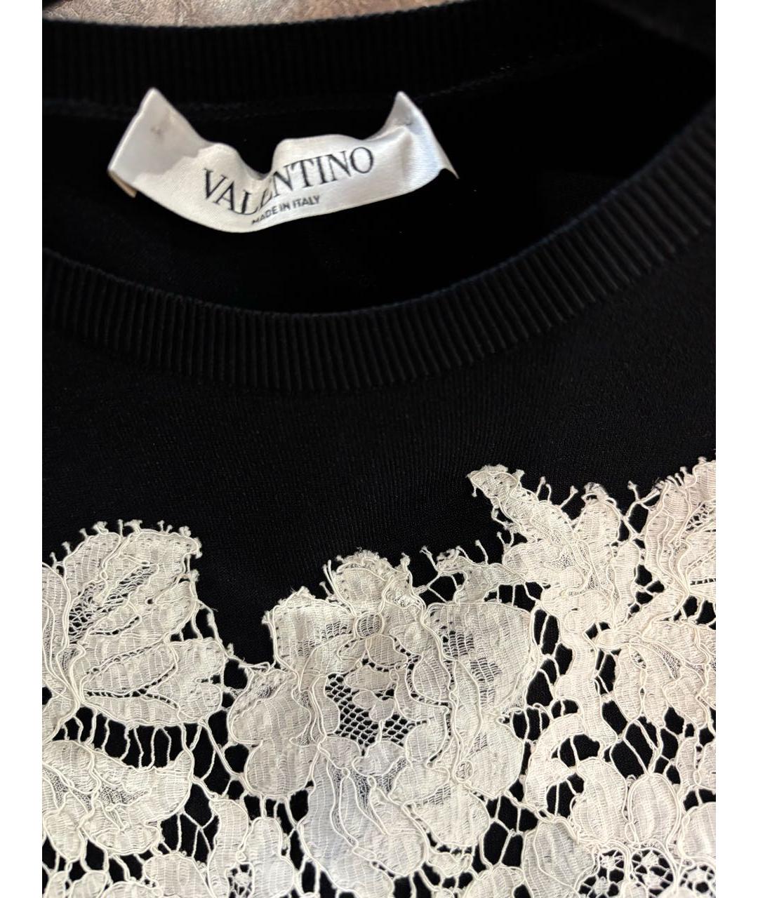 VALENTINO Черное вечернее платье, фото 3