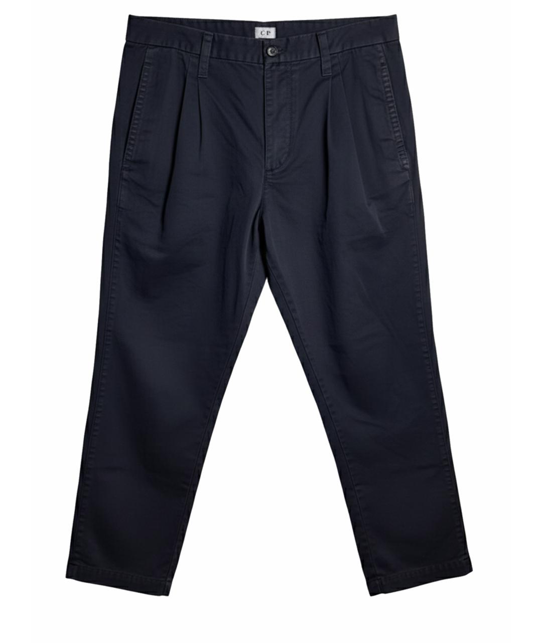 CP COMPANY Темно-синие хлопковые повседневные брюки, фото 1
