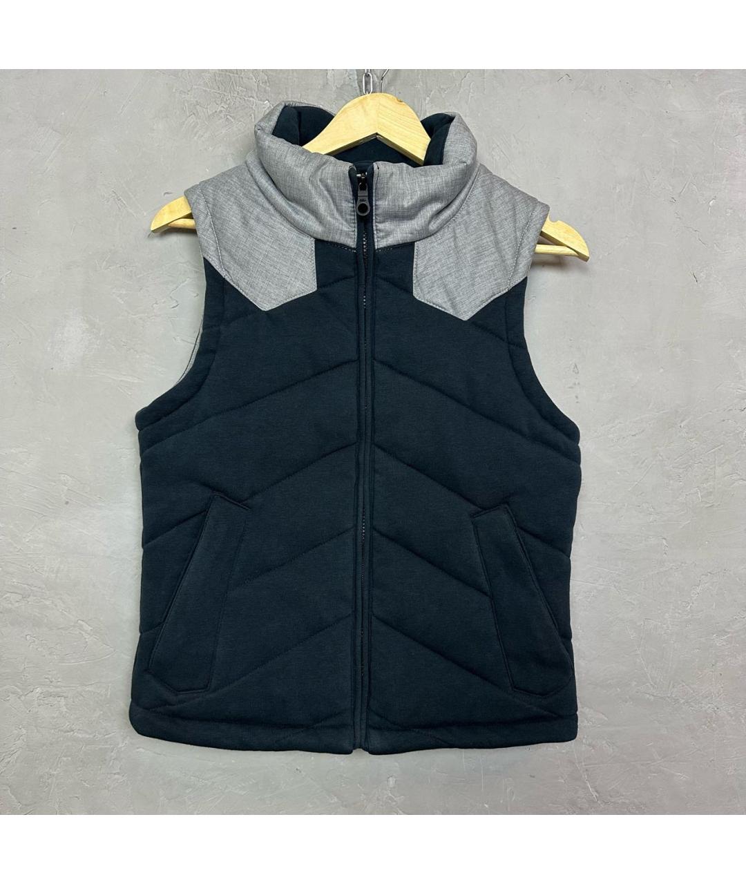 NIKE Темно-синий хлопковый жилет, фото 9