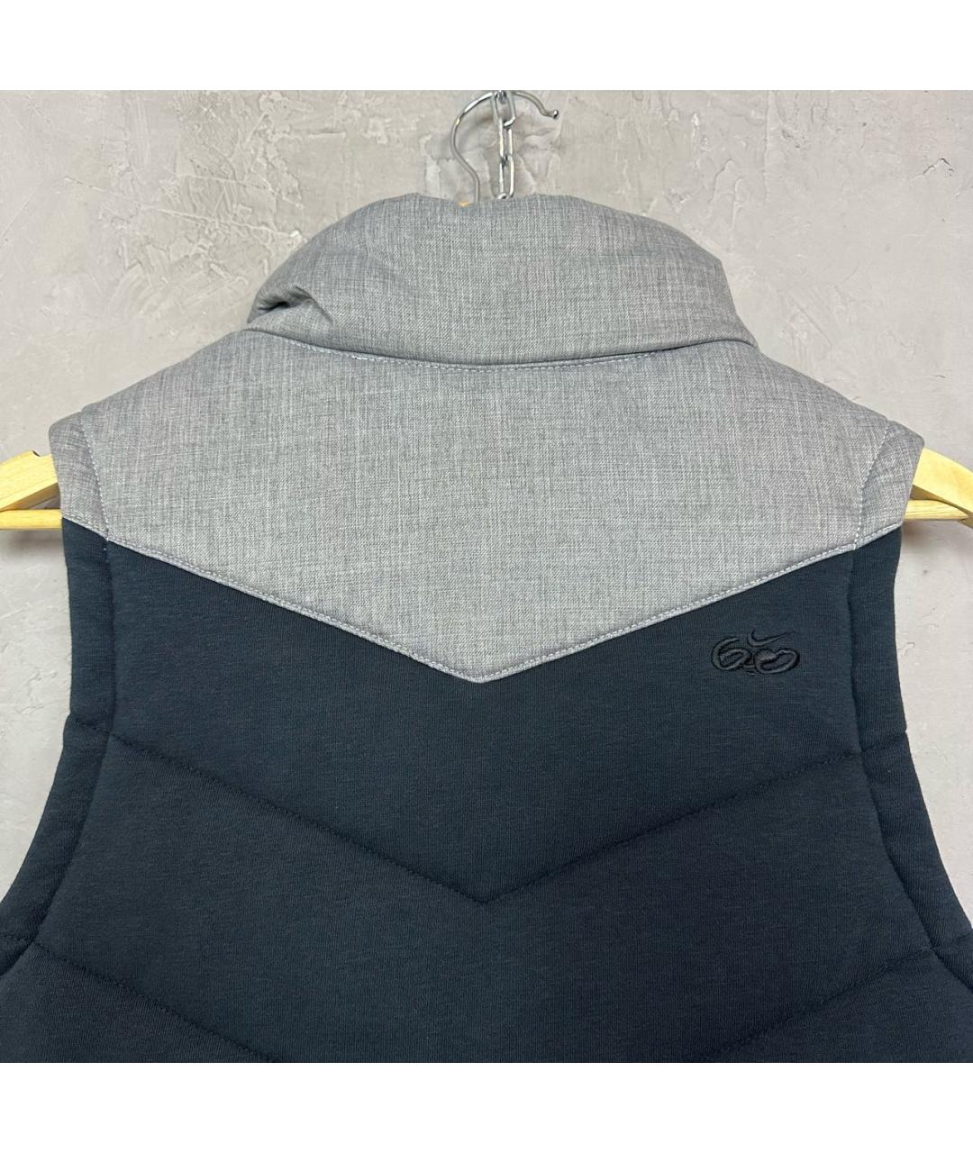 NIKE Темно-синий хлопковый жилет, фото 3