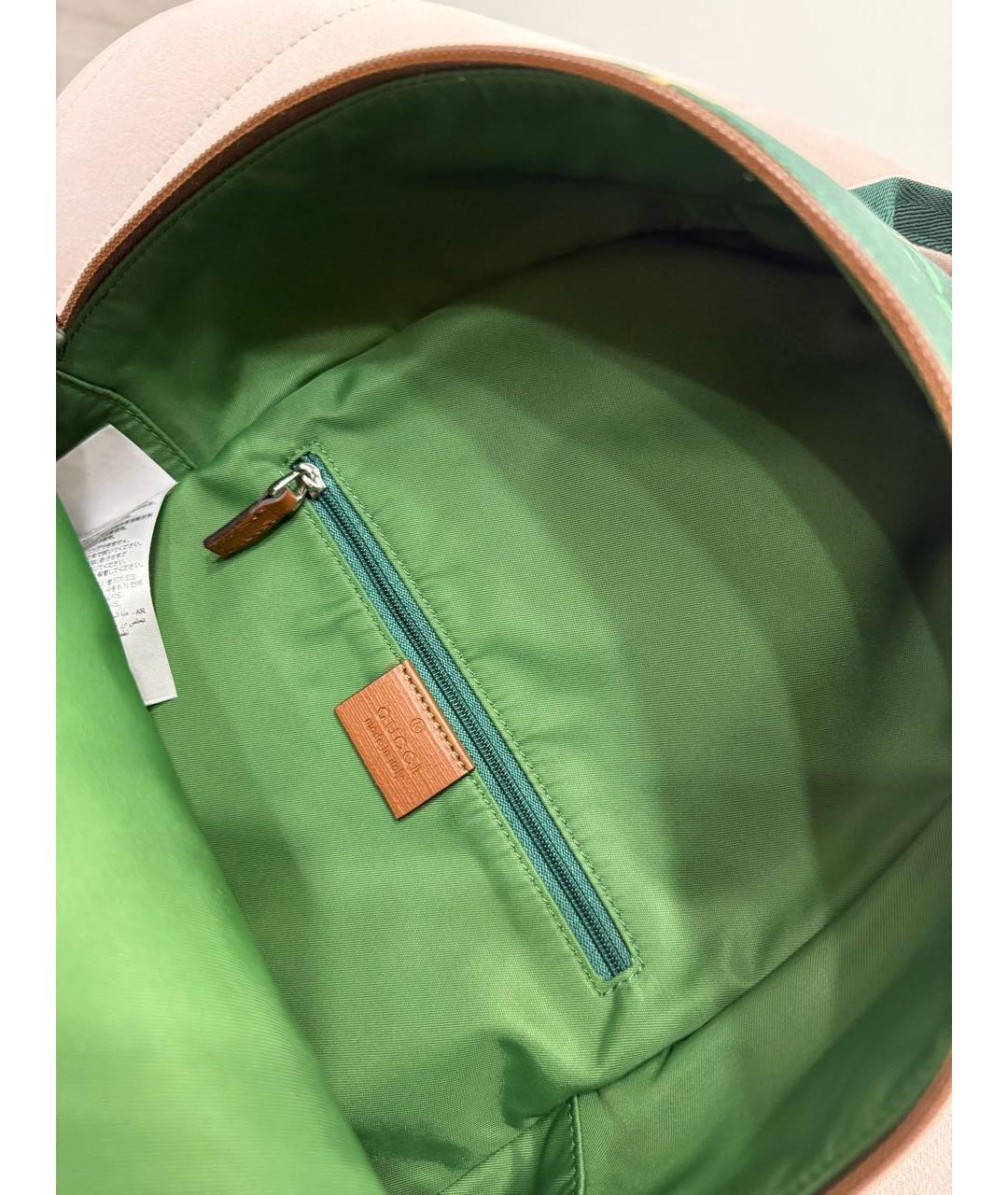 GUCCI Зеленый рюкзак, фото 6