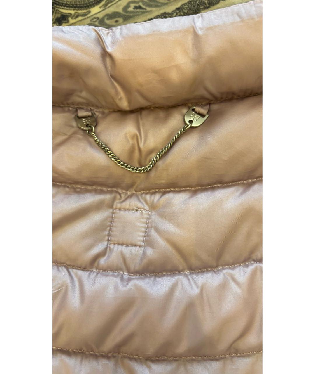 WEEKEND MAX MARA Розовая полиэстеровая куртка, фото 5