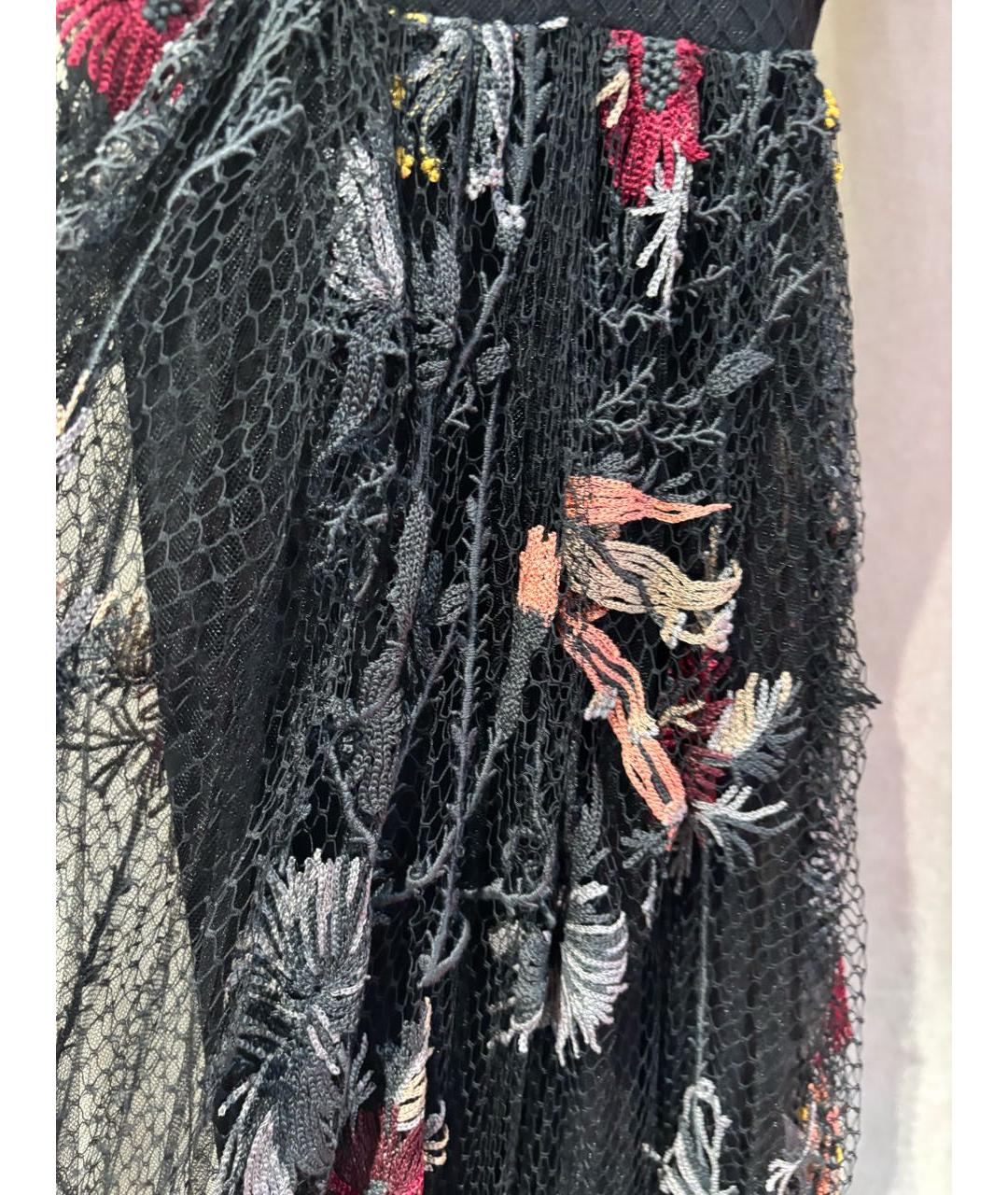 CHRISTIAN DIOR Черное замшевое вечернее платье, фото 4