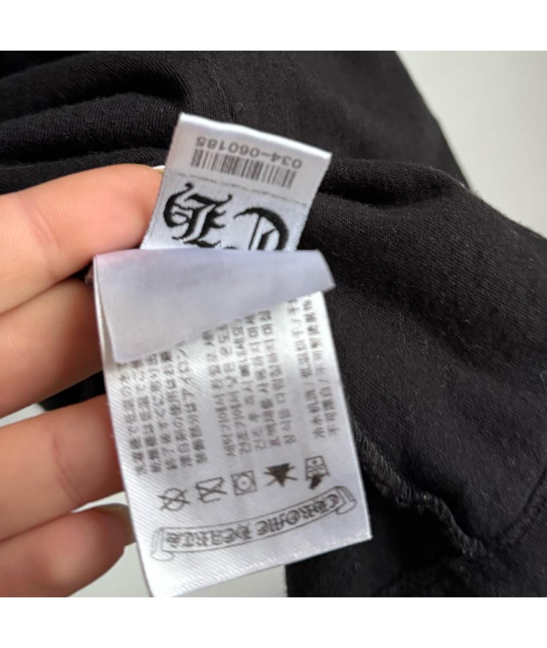 CHROME HEARTS Черная футболка, фото 7