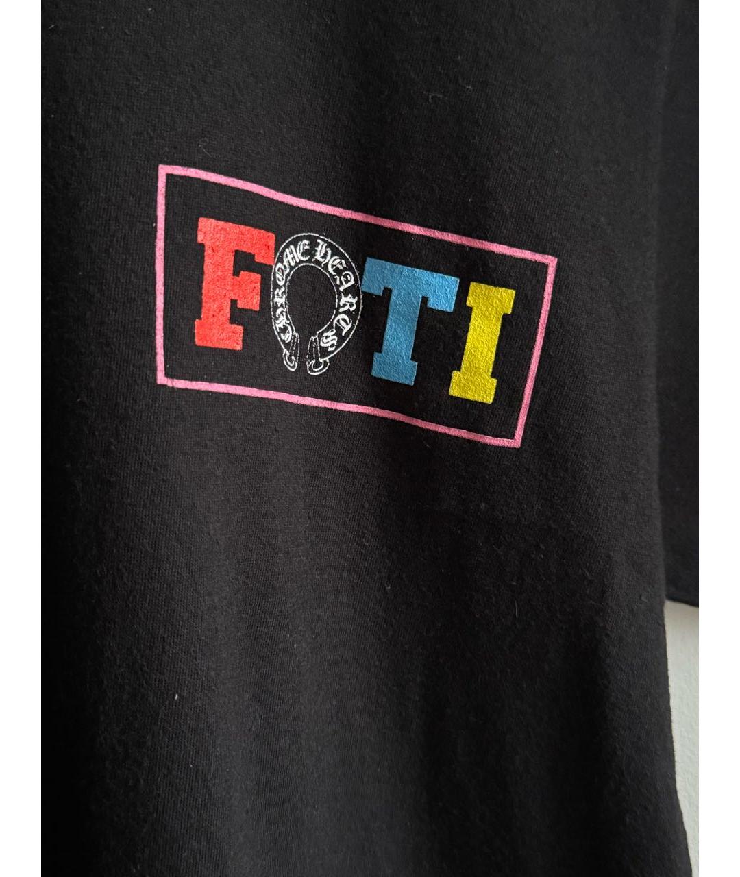 CHROME HEARTS Черная футболка, фото 6