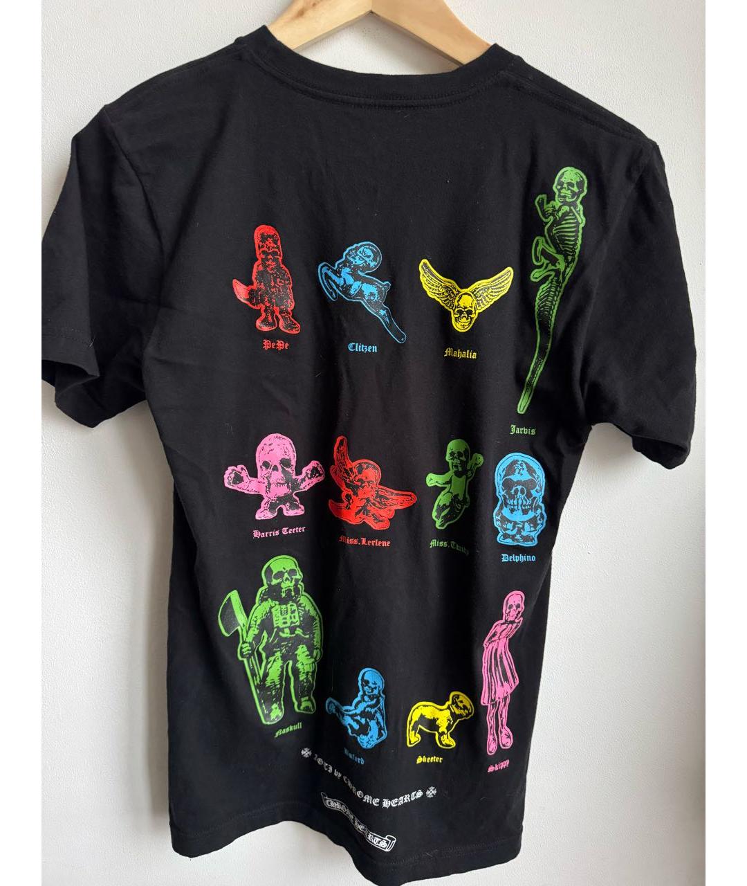 CHROME HEARTS Черная футболка, фото 2