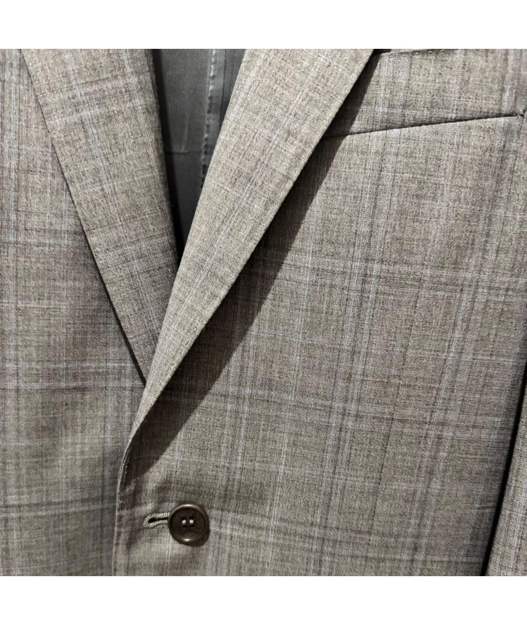 CANALI Антрацитовый классический костюм, фото 4