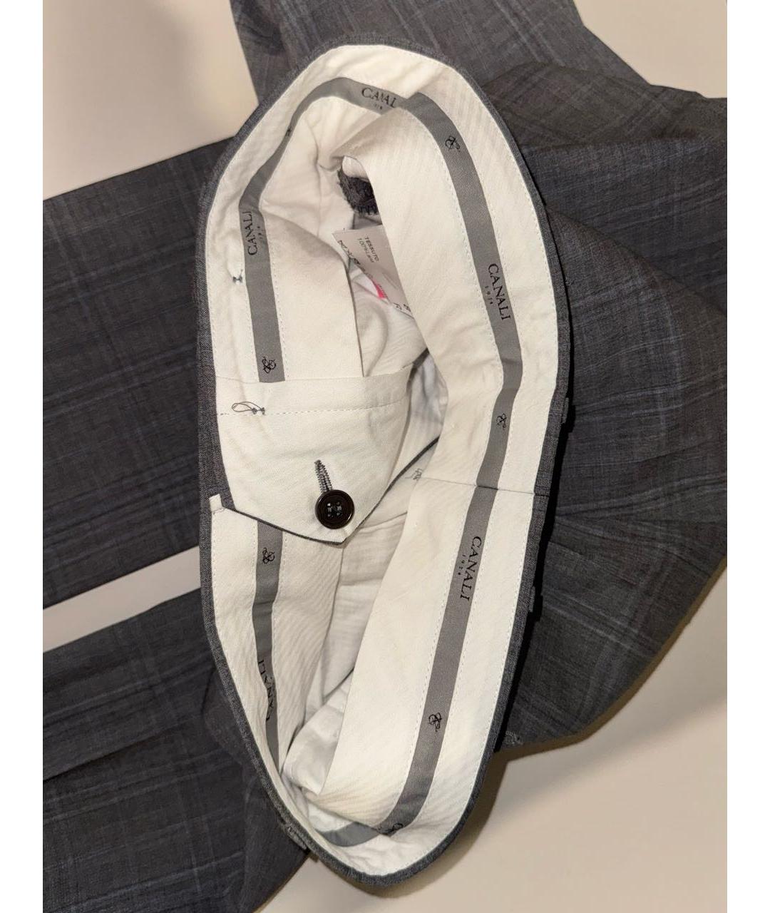 CANALI Антрацитовый классический костюм, фото 5