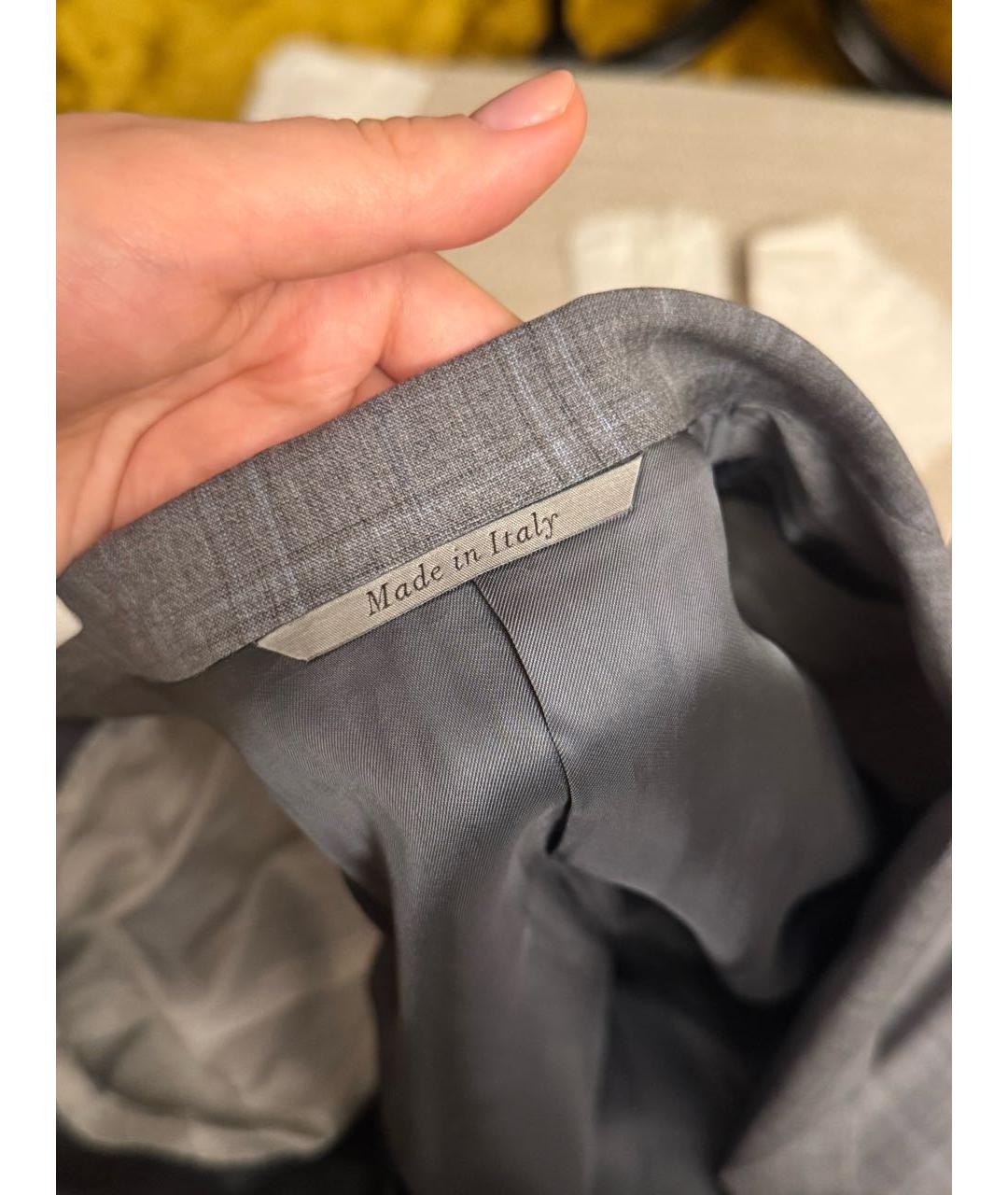 CANALI Антрацитовый классический костюм, фото 7