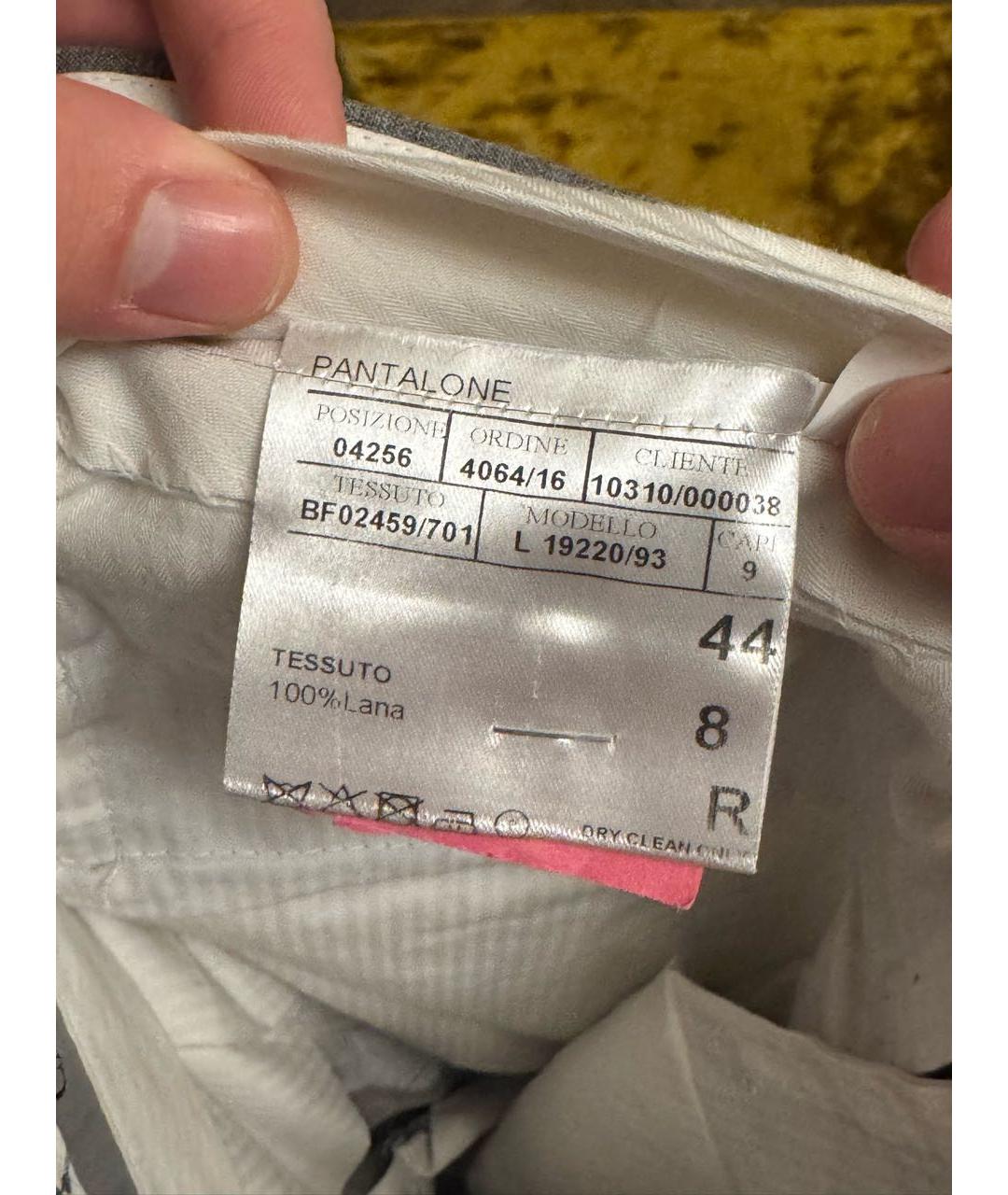 CANALI Антрацитовый классический костюм, фото 8