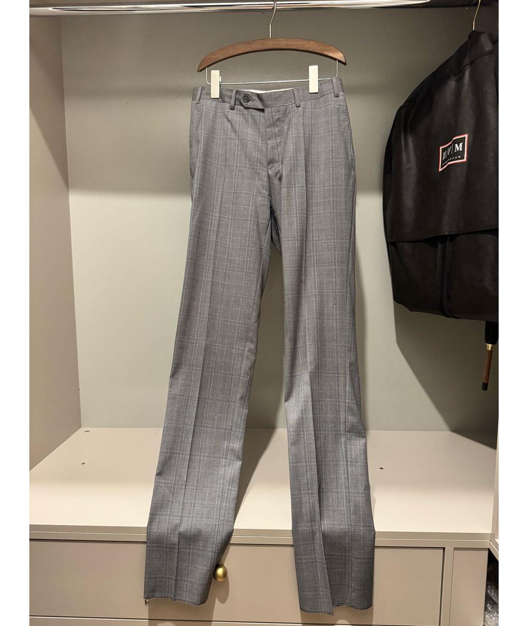 CANALI Антрацитовый классический костюм, фото 2