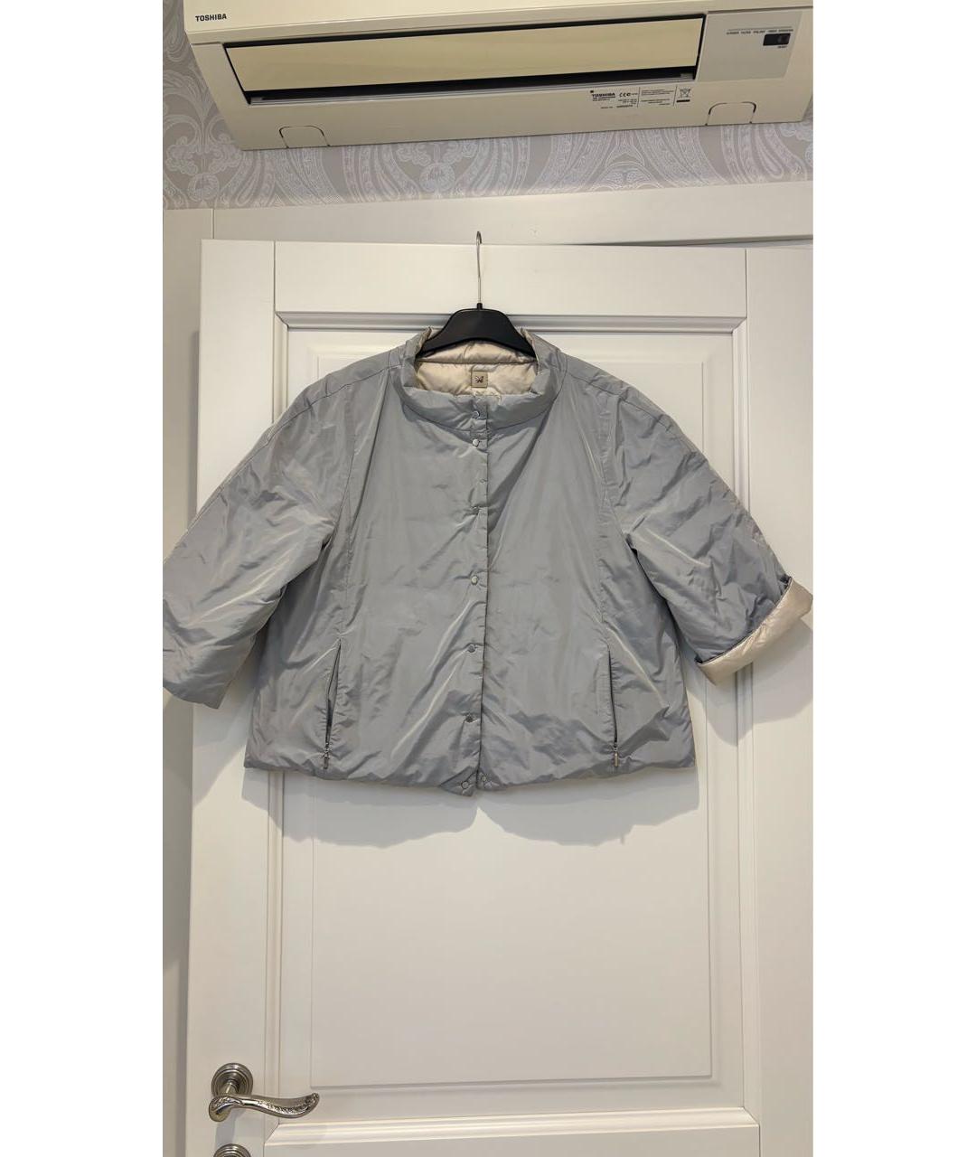 WEEKEND MAX MARA Бежевая полиэстеровая куртка, фото 5