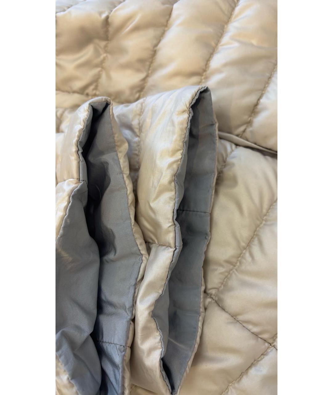 WEEKEND MAX MARA Бежевая полиэстеровая куртка, фото 4