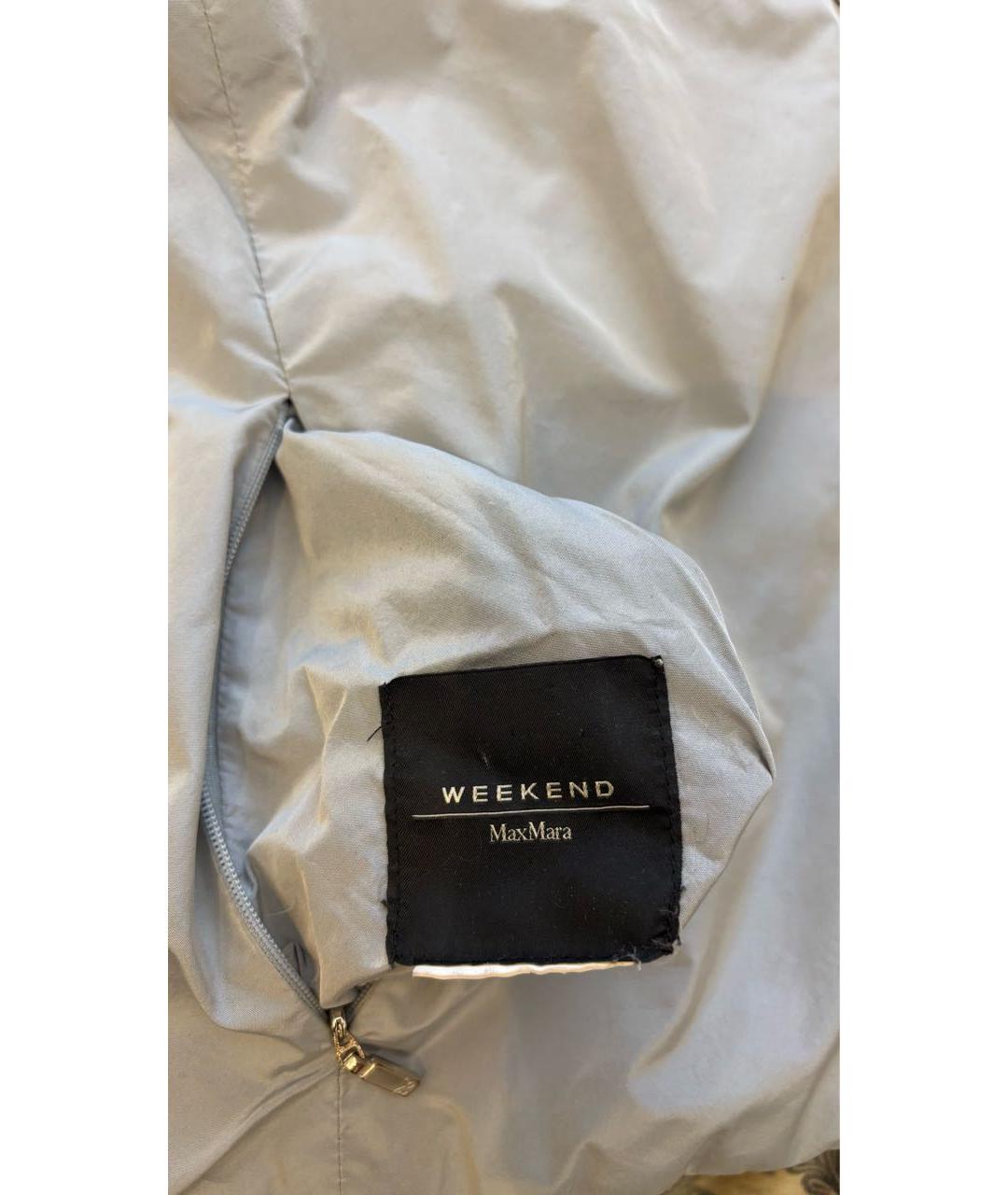 WEEKEND MAX MARA Бежевая полиэстеровая куртка, фото 3