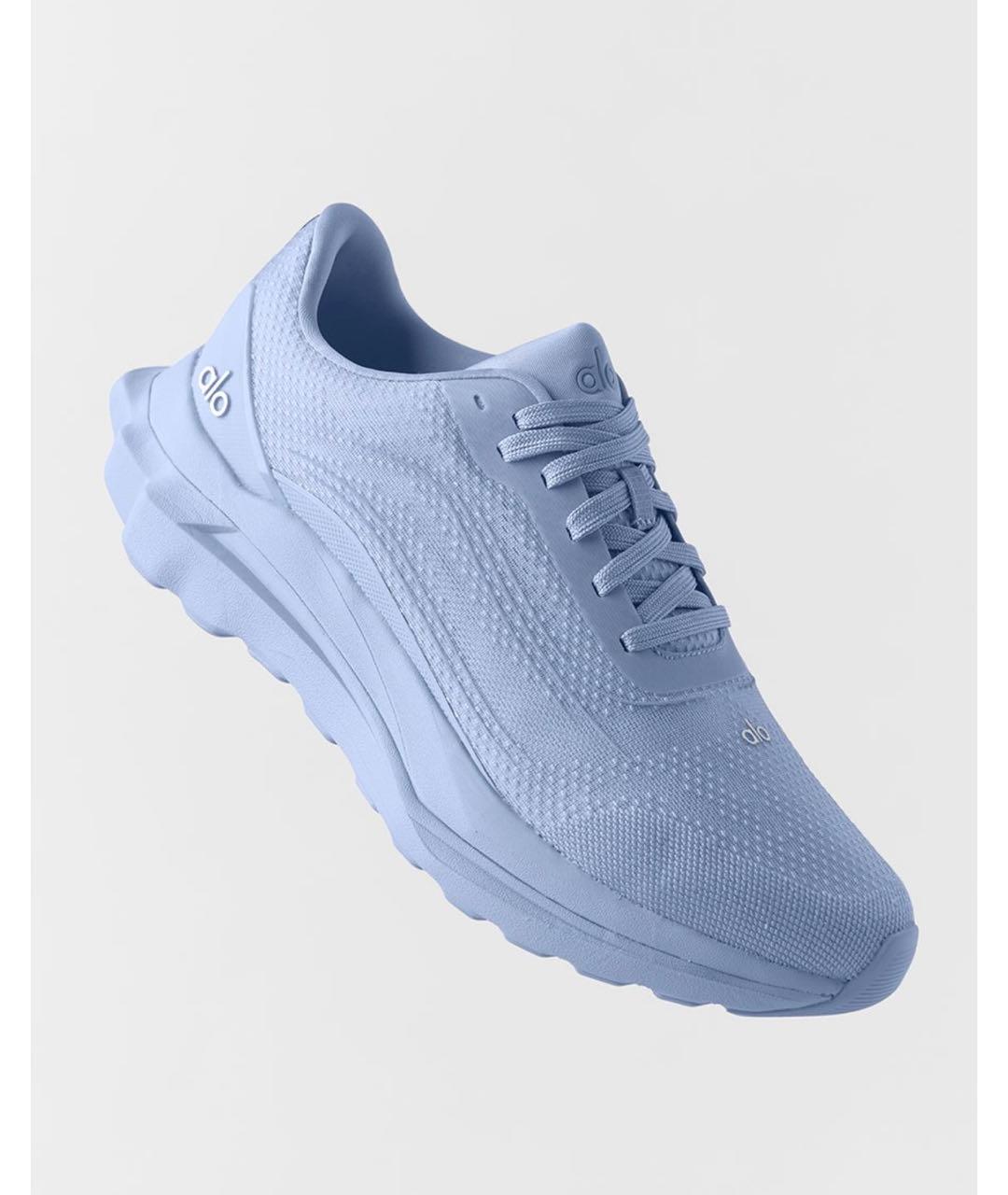 ALO YOGA Голубые текстильные кроссовки, фото 2