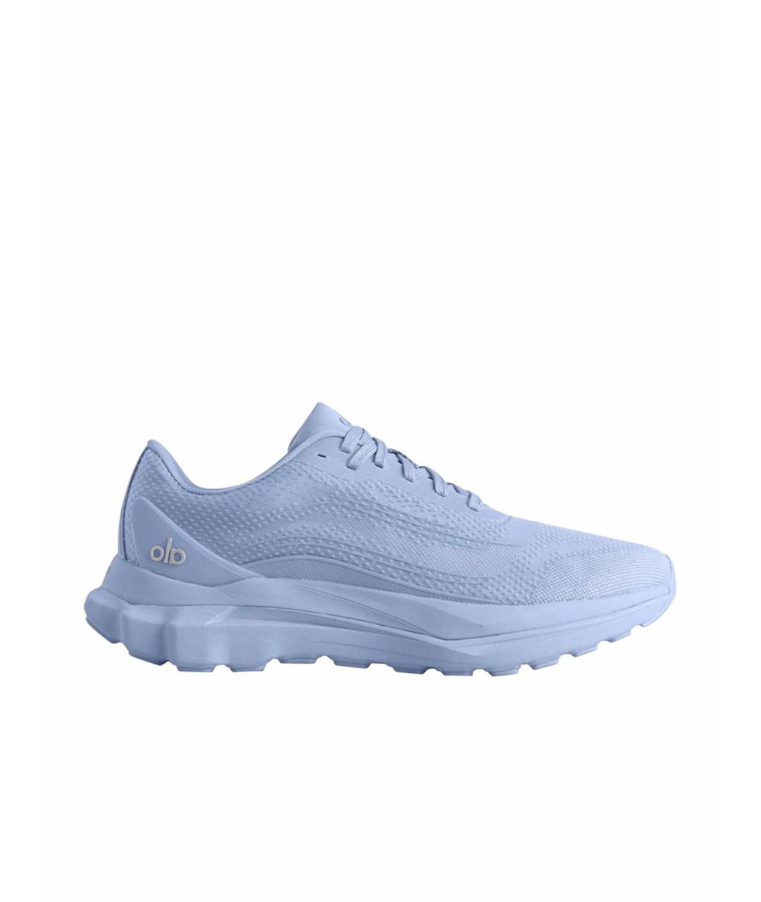 ALO YOGA Голубые текстильные кроссовки, фото 1