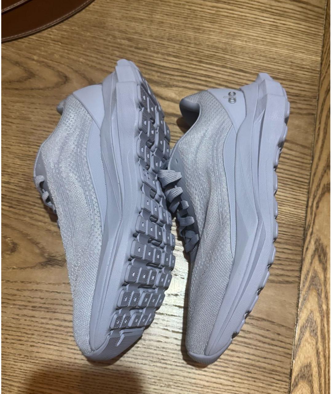 ALO YOGA Голубые текстильные кроссовки, фото 4