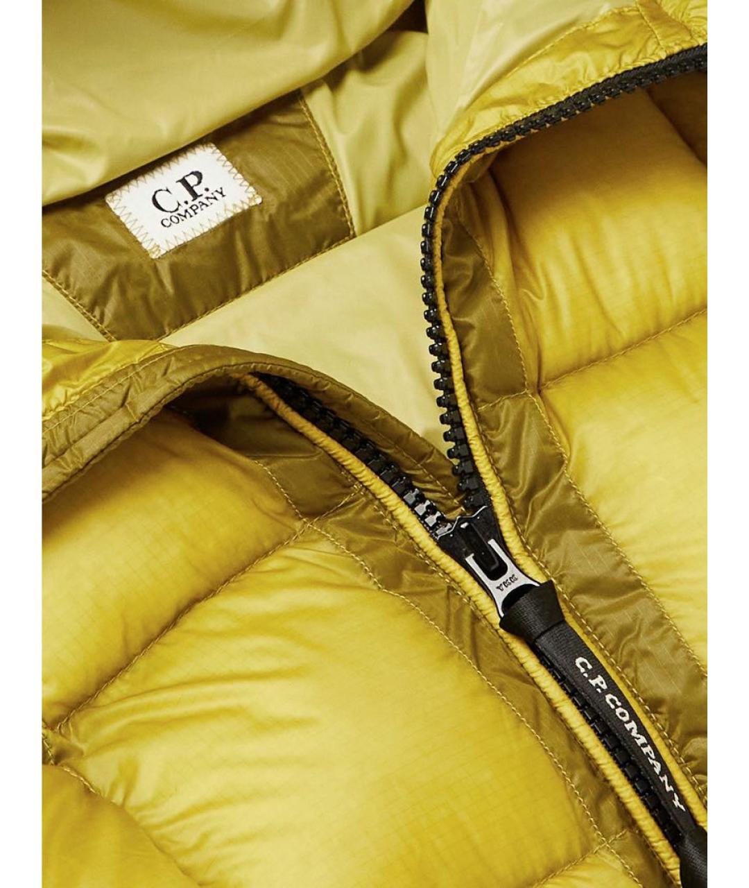 CP COMPANY Желтый пуховик, фото 4