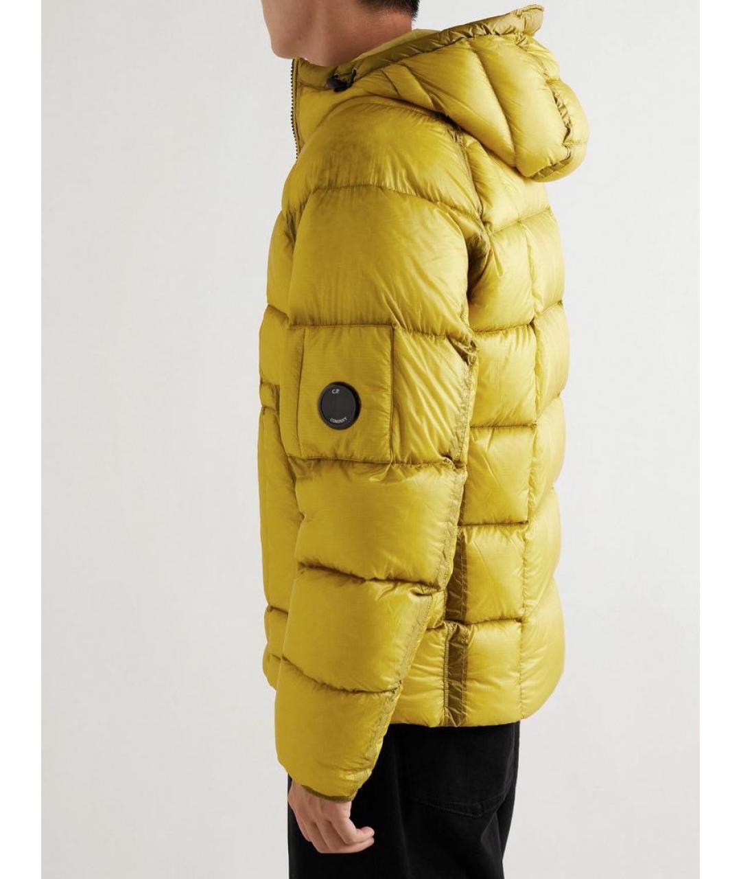 CP COMPANY Желтый пуховик, фото 3