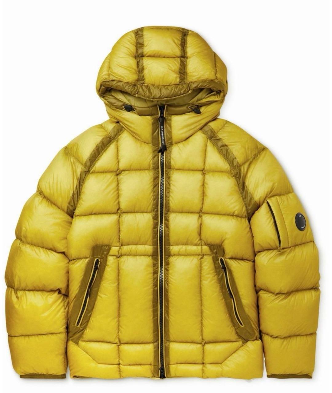 CP COMPANY Желтый пуховик, фото 6