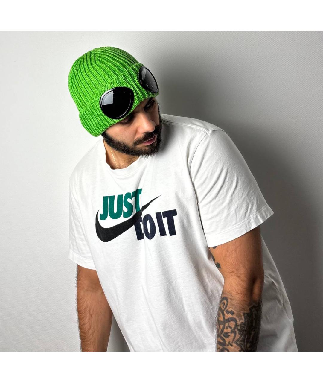 CP COMPANY Зеленая шерстяная шапка, фото 8