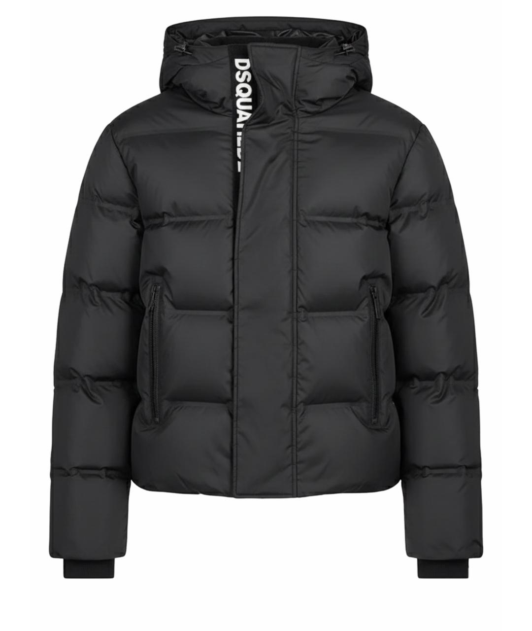 DSQUARED2 Черный полиэстеровый пуховик, фото 1