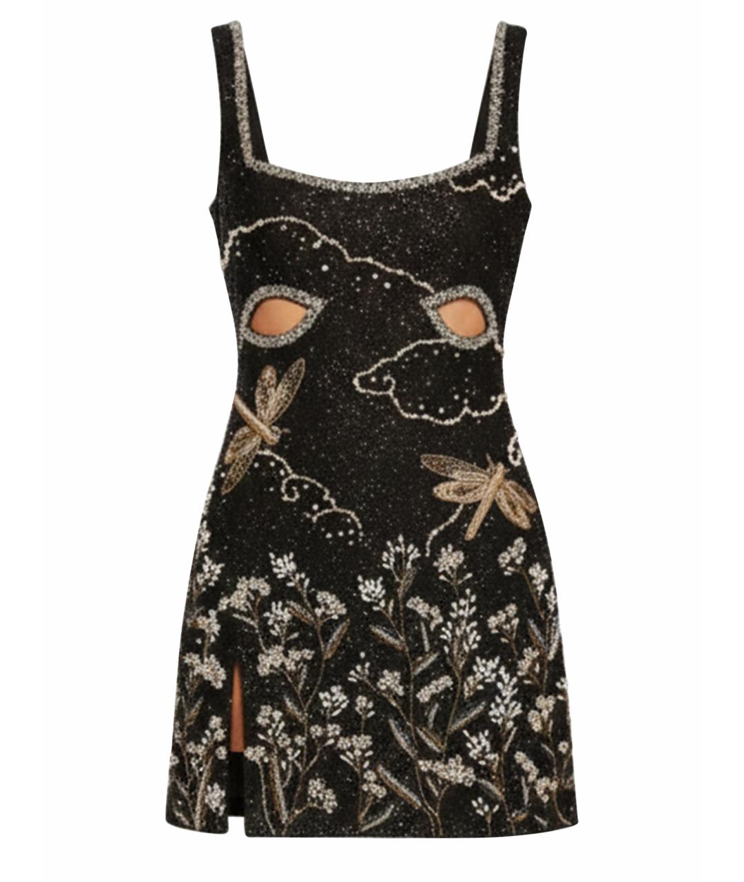 American vintage Черное вечернее платье, фото 1