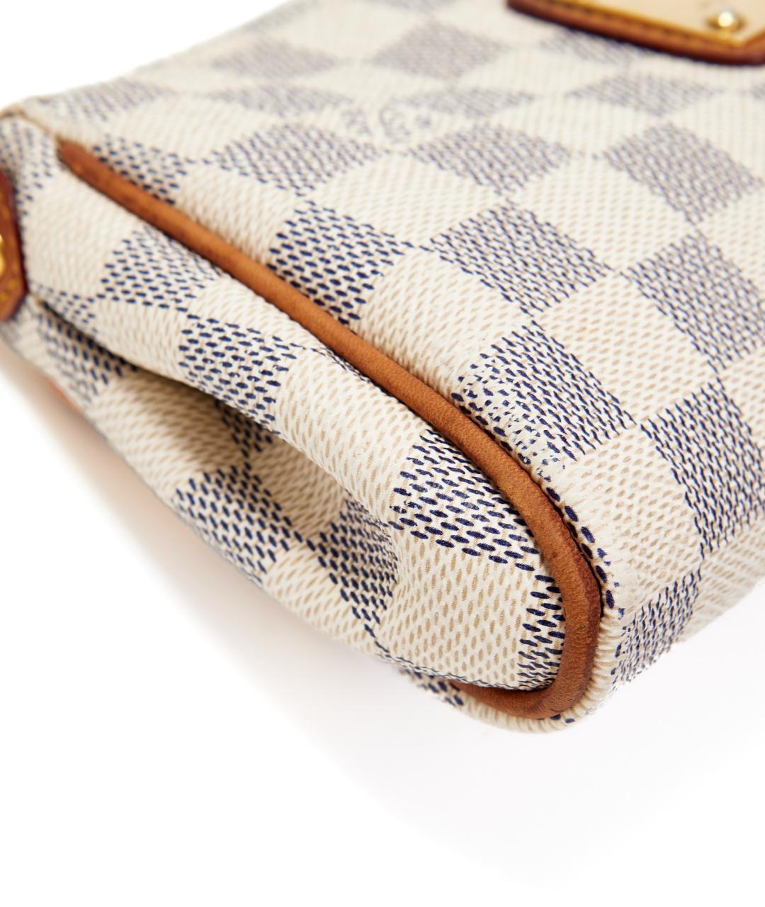 LOUIS VUITTON Бежевая кожаная сумка с короткими ручками, фото 9