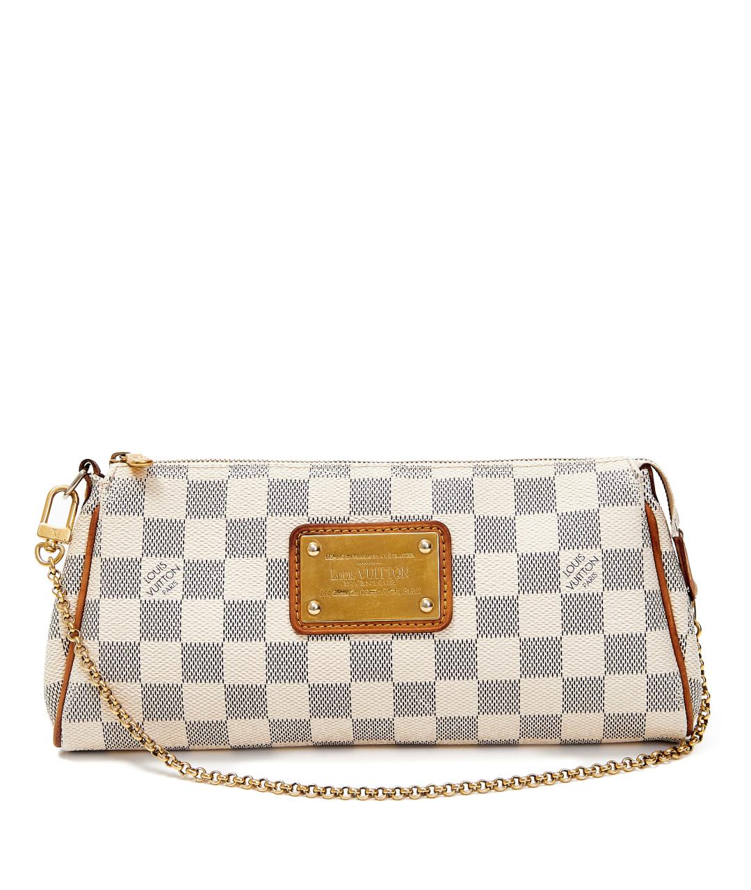 LOUIS VUITTON Бежевая кожаная сумка с короткими ручками, фото 1