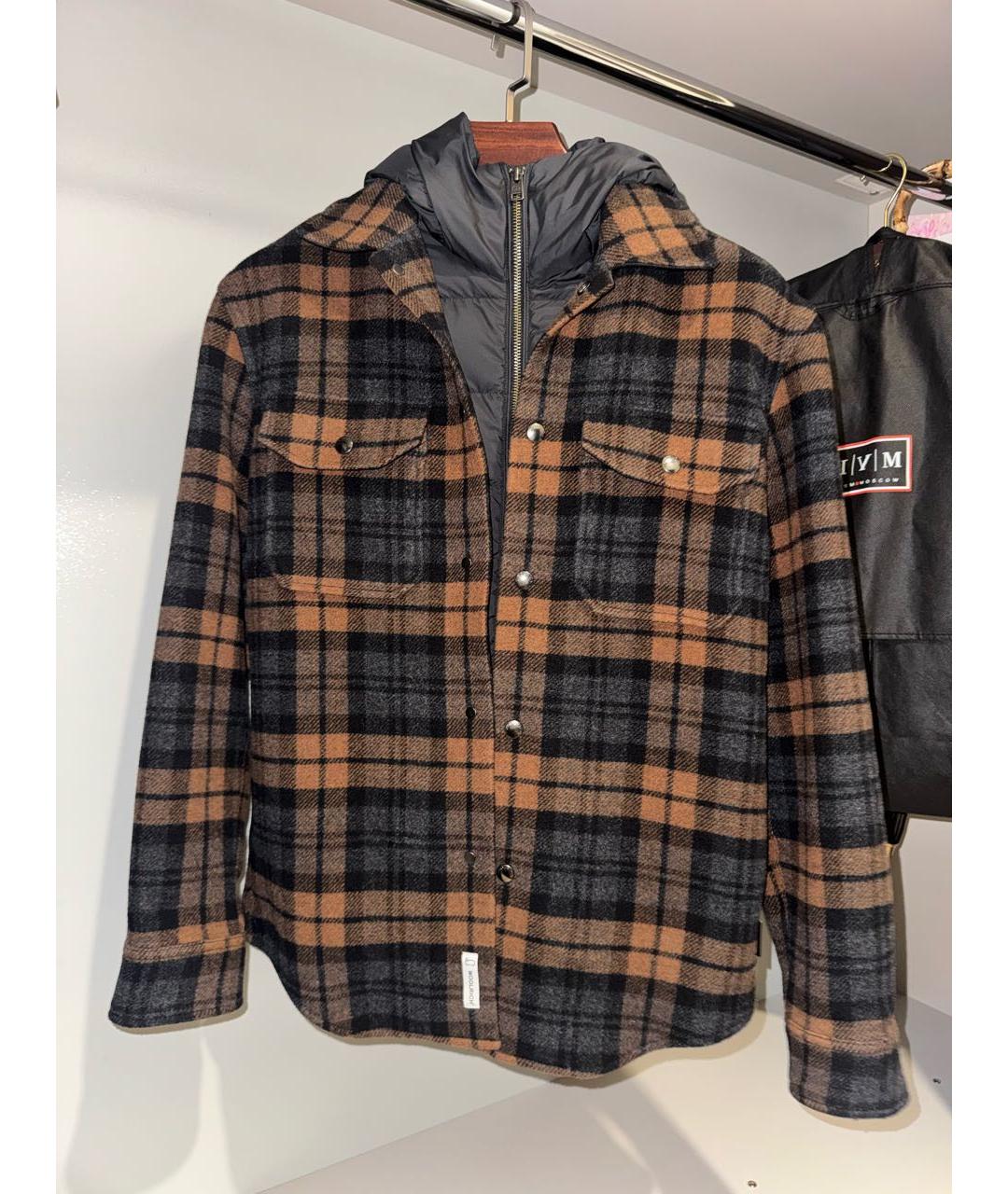 WOOLRICH Мульти шерстяная куртка, фото 9