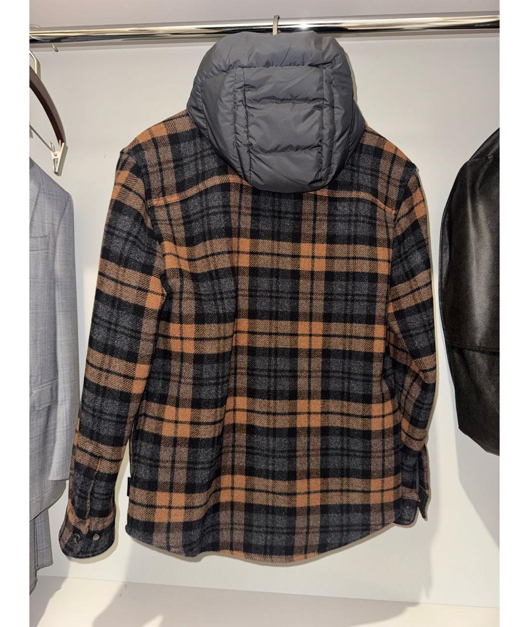 WOOLRICH Мульти шерстяная куртка, фото 2