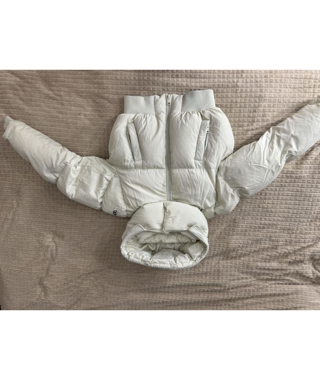 DIESEL Бежевый полиэстеровый пуховик, фото 6