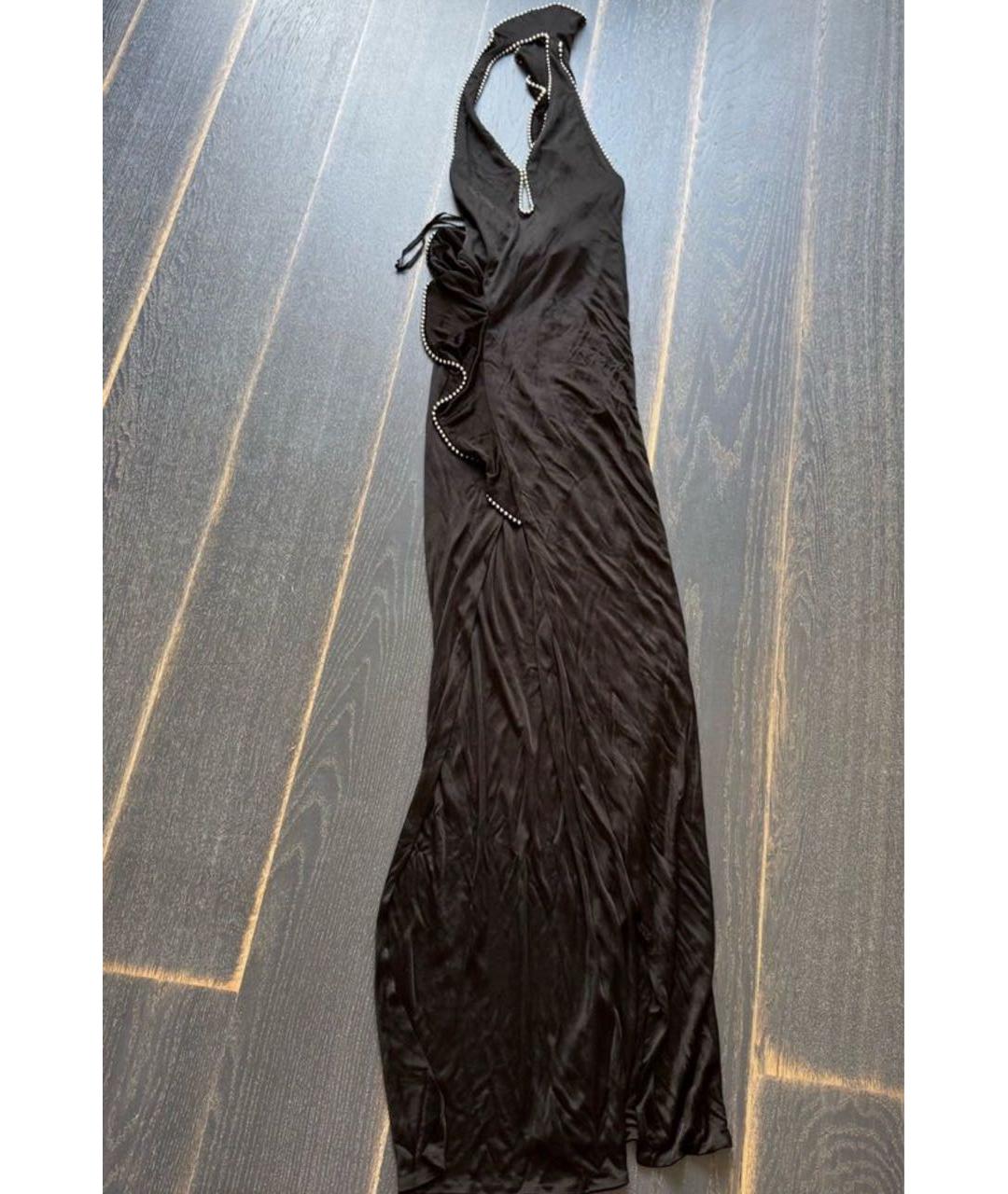 ALEXANDER WANG Черное вискозное вечернее платье, фото 2