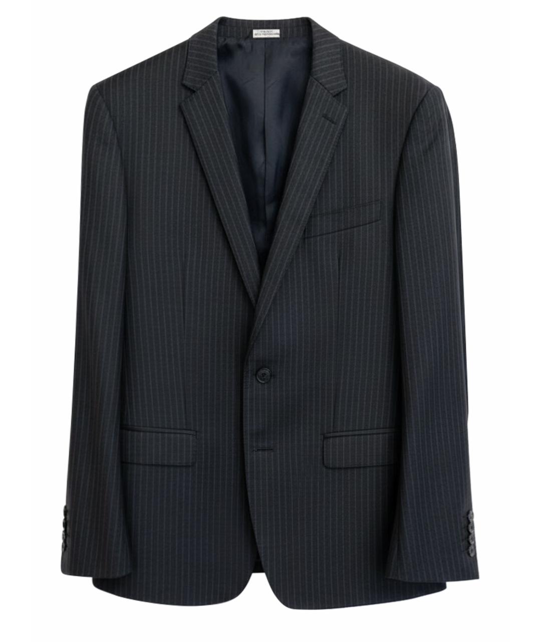 DOLCE&GABBANA Антрацитовый классический костюм, фото 1