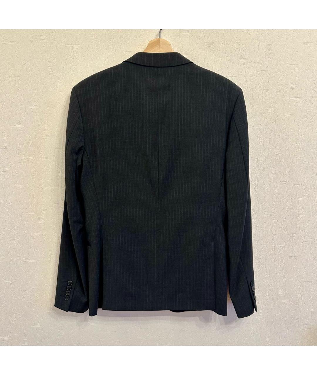 DOLCE&GABBANA Антрацитовый классический костюм, фото 2