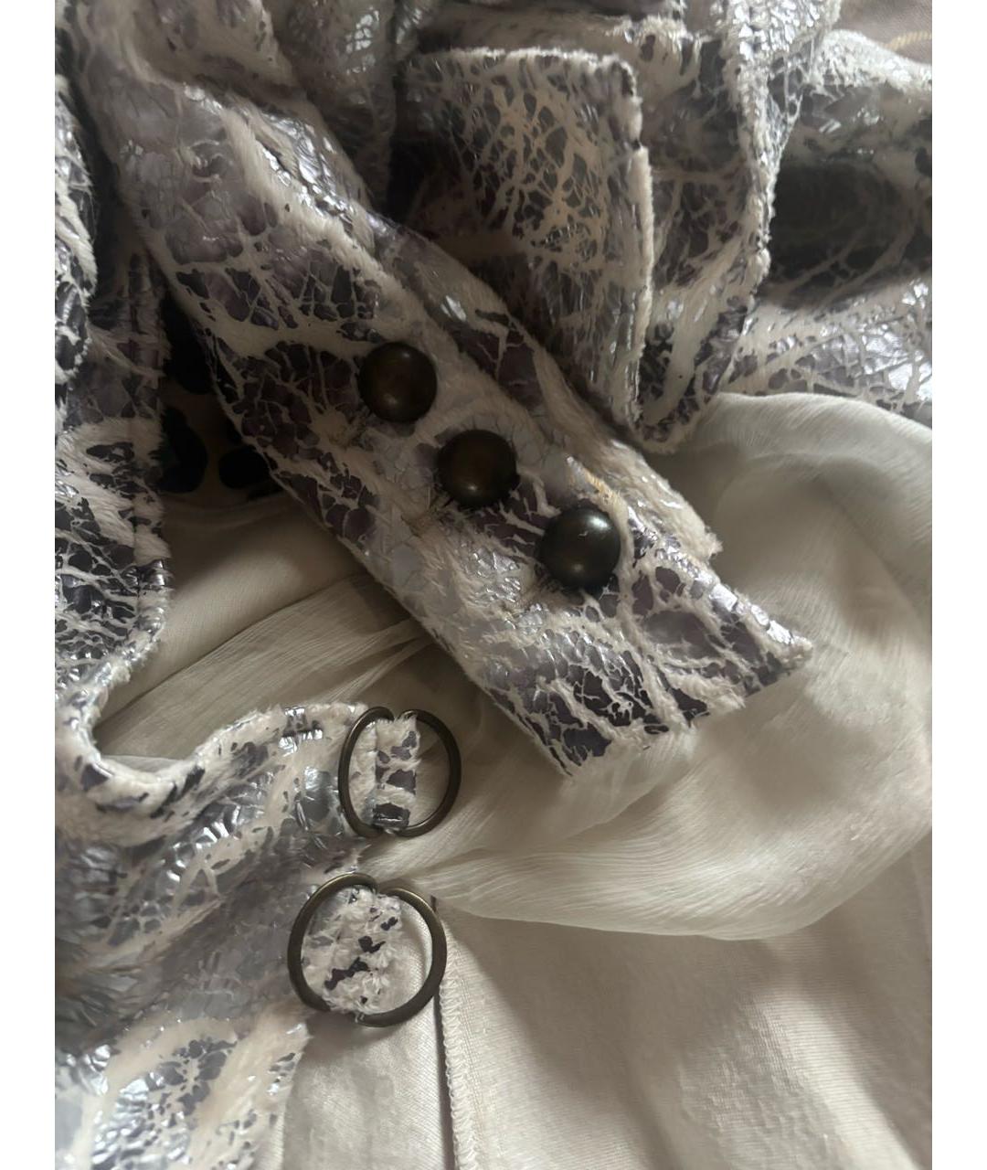 CHLOE Серебряное хлопковое пальто, фото 7