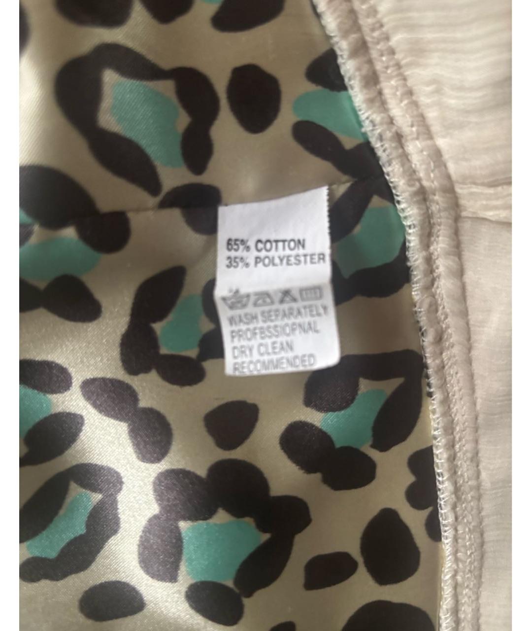 CHLOE Серебряное хлопковое пальто, фото 6