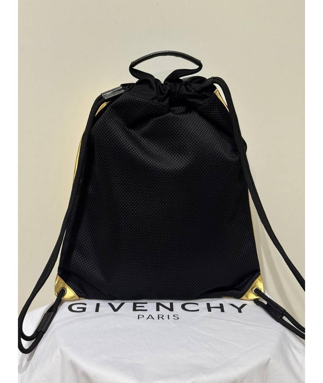 GIVENCHY Золотой кожаный рюкзак, фото 4