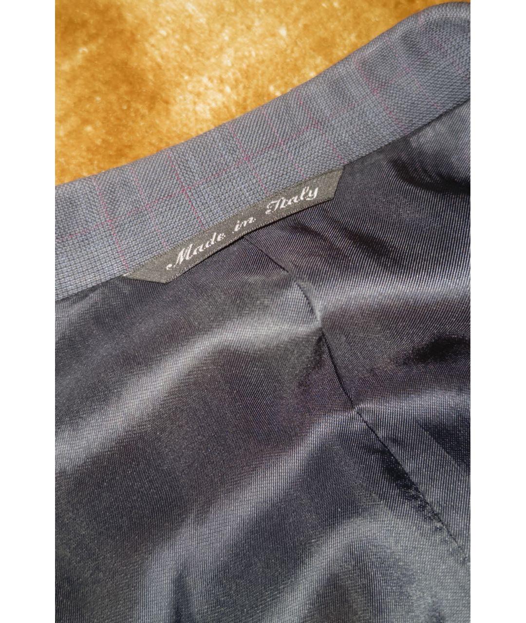 CANALI Темно-синий классический костюм, фото 3