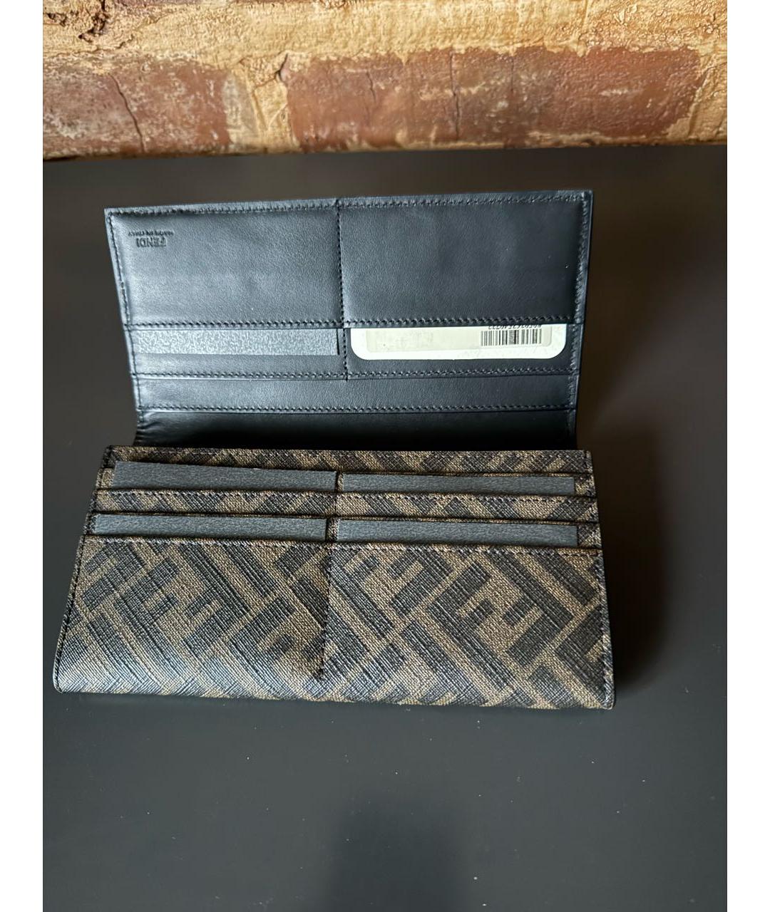 FENDI Мульти кожаный кошелек, фото 3