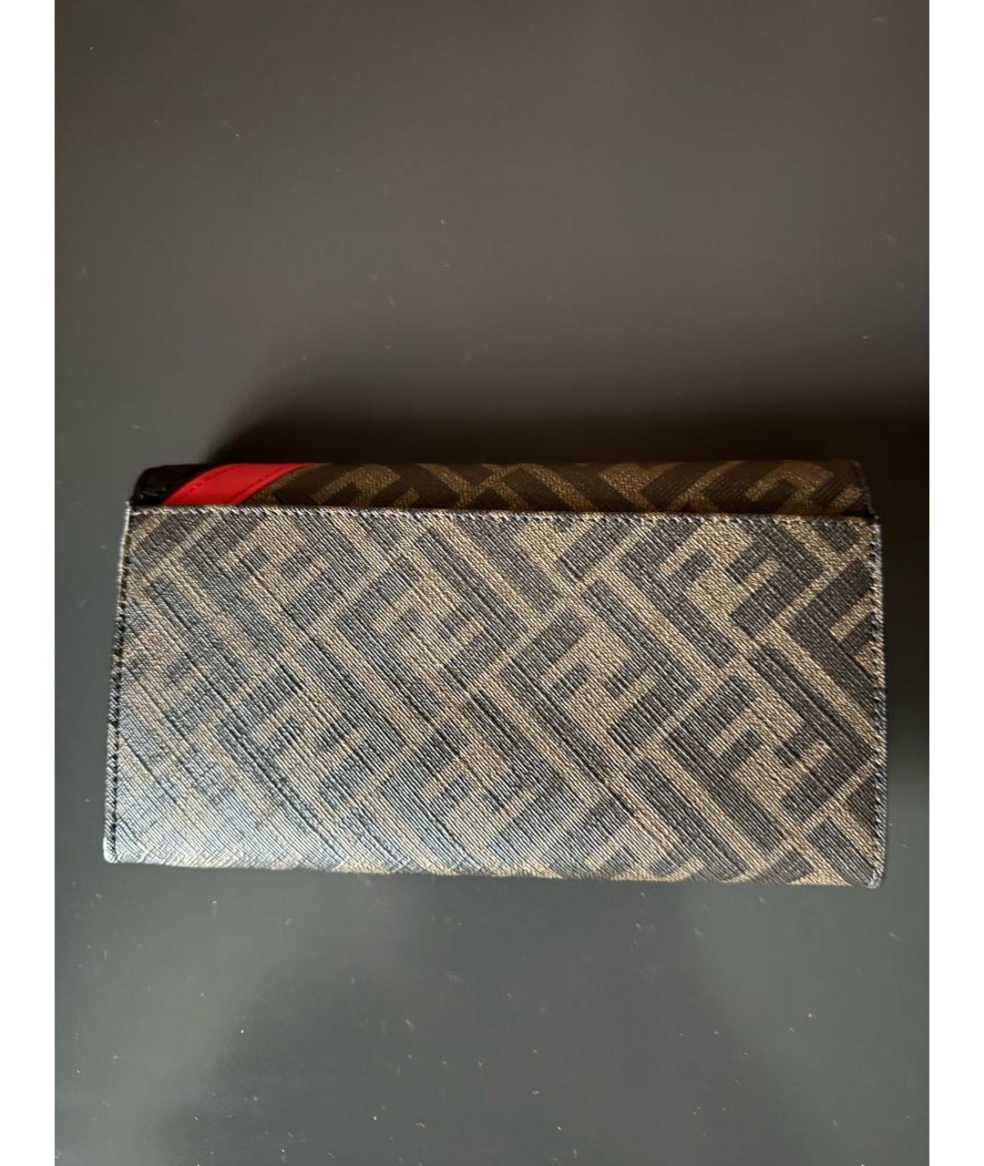 FENDI Мульти кожаный кошелек, фото 2