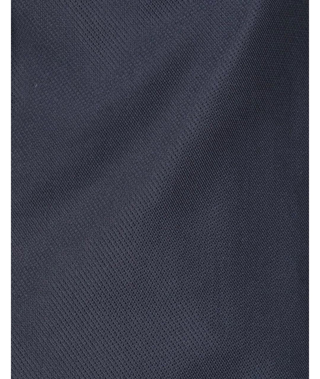 SANDRO Темно-синяя хлопковая юбка мини, фото 3